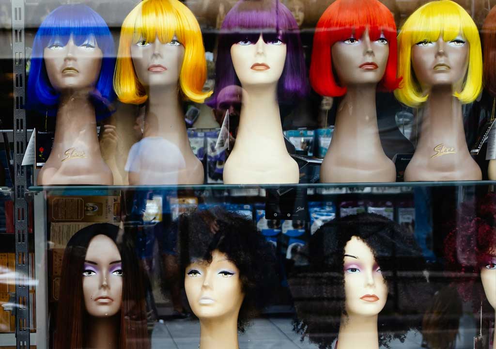 Heat styling tips for synthetic and human hair wigs